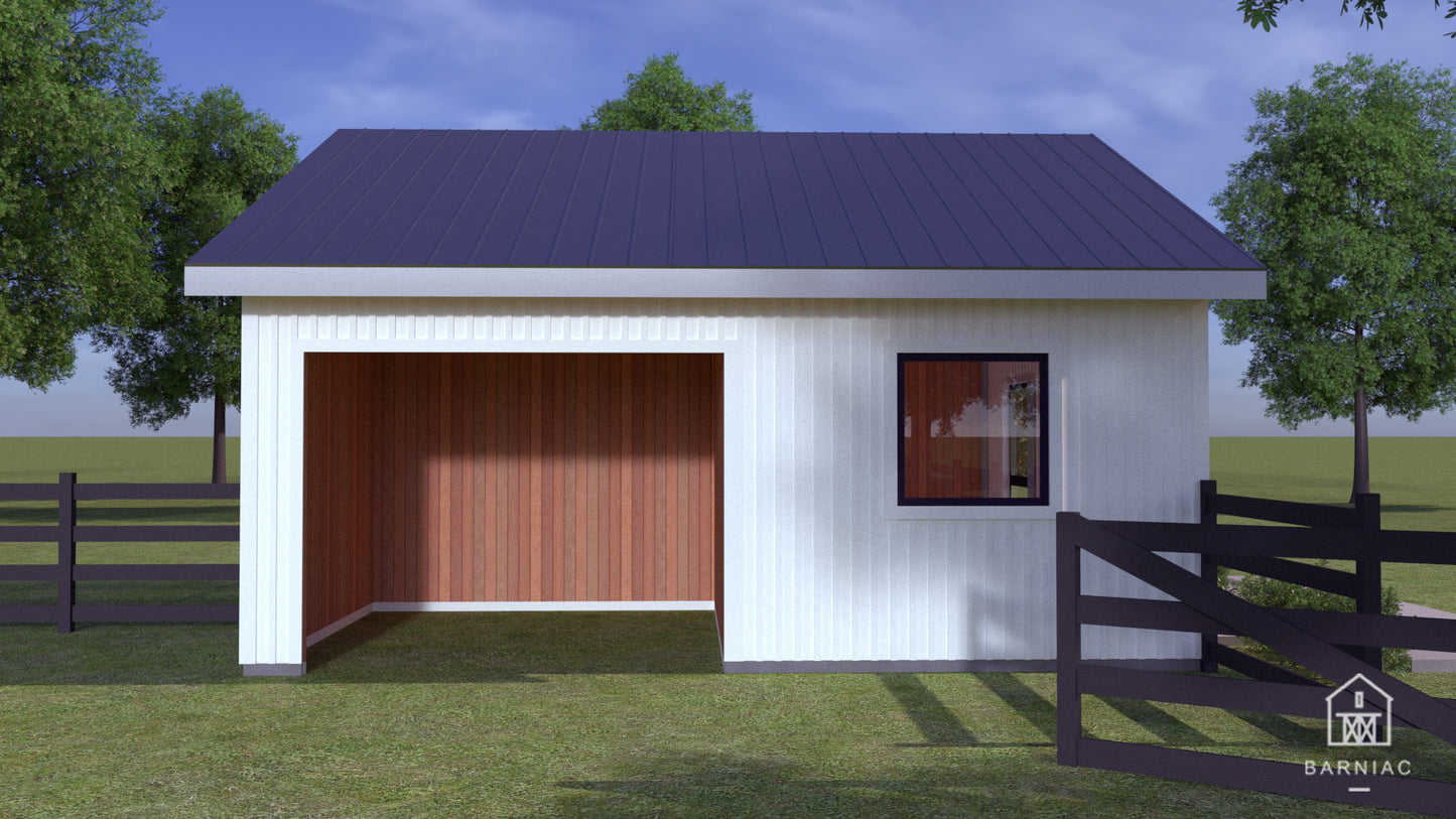 Corinthians Series Barn Plan