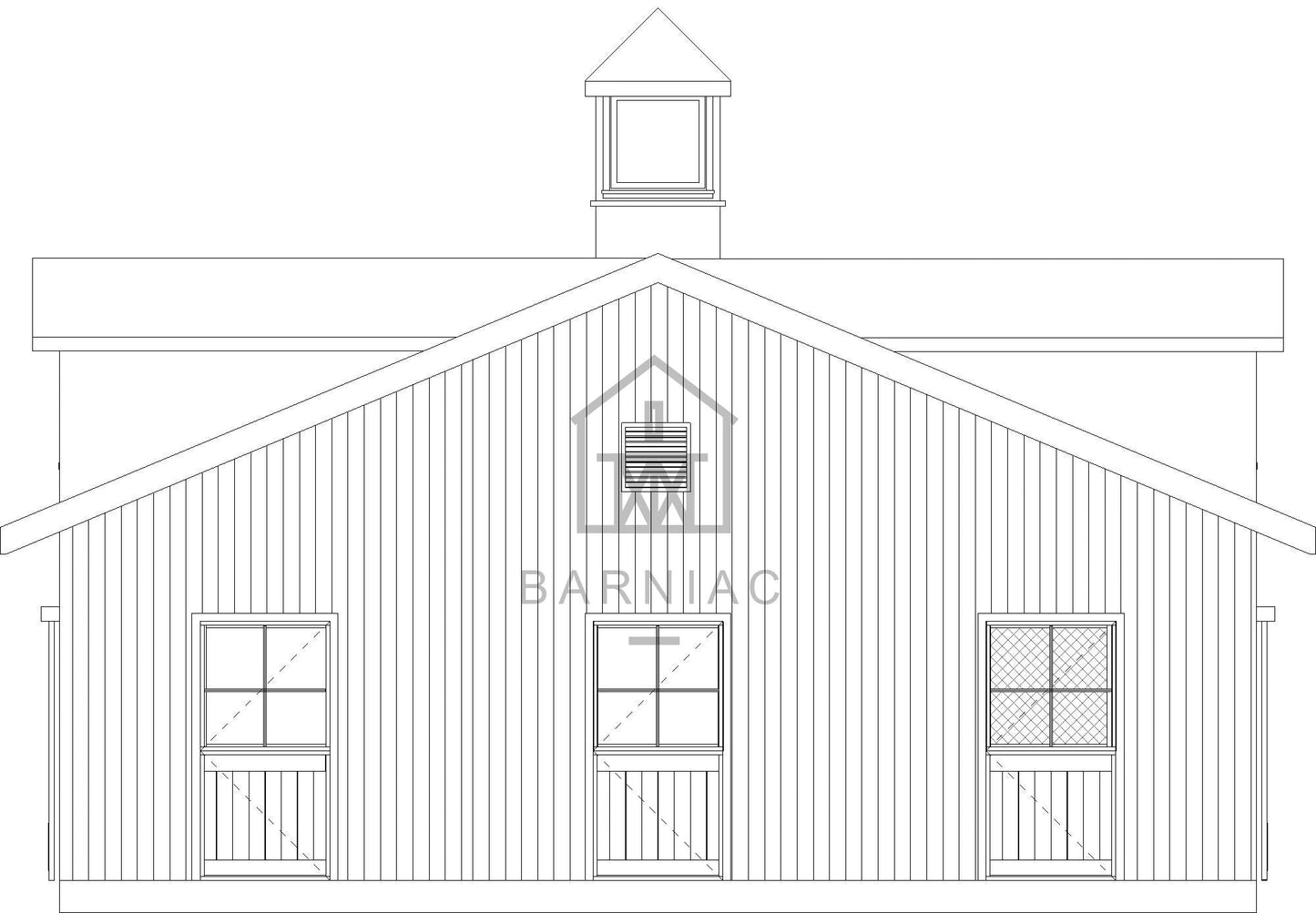 John Series Barn Plan