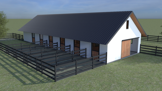 Romans Series Barn Plan