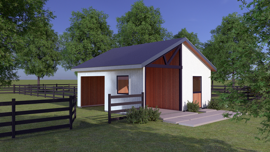 Corinthians Series Barn Plan