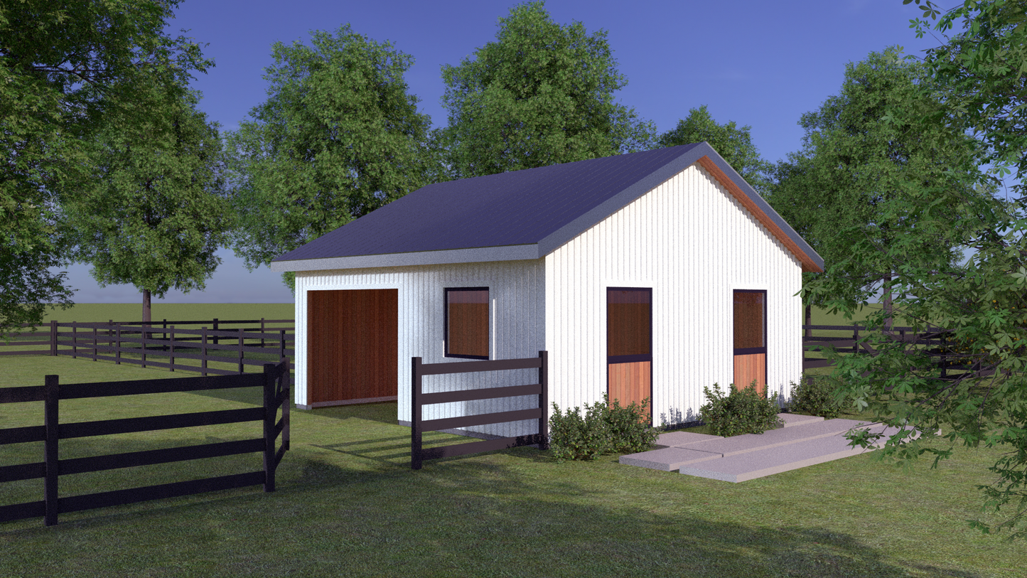 Corinthians Series Barn Plan
