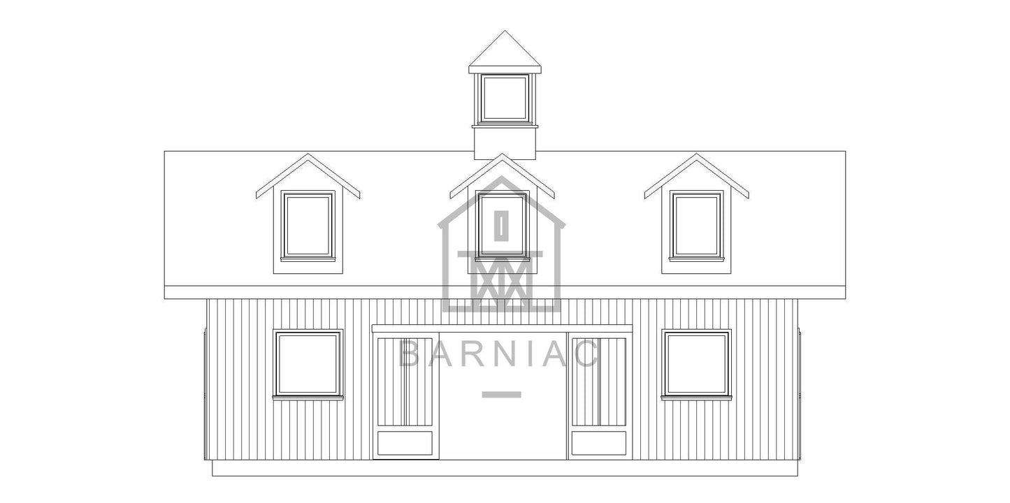 John Series Barn Plan