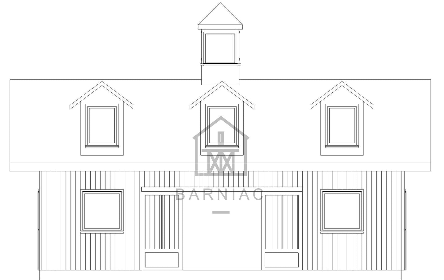 John Series Barn Plan