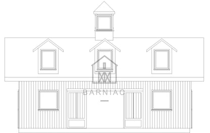 John Series Barn Plan