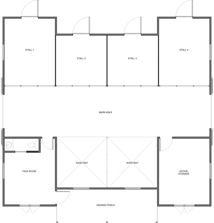Matthew Series Barn Plan