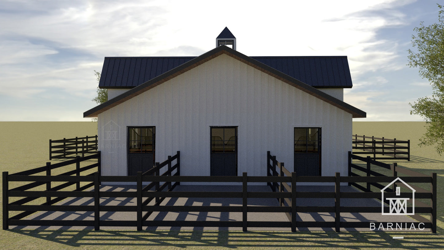 John Series Barn Plan