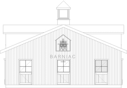 John Series Barn Plan