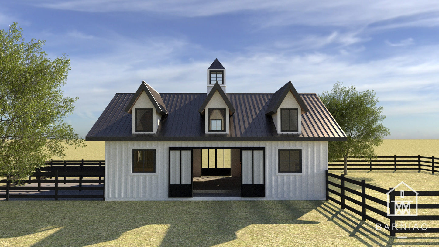 John Series Barn Plan