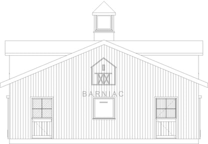 John Series Barn Plan